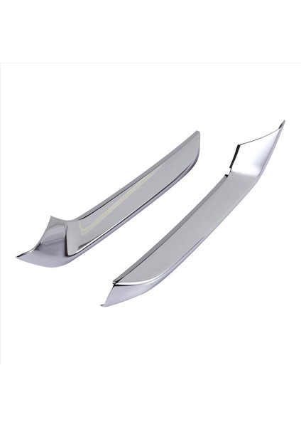 Araba Chrome Ön Tampon Alt Grille Trim Şeritler Honda Hrv Hr-V-Vzel 2021 2022 (Yurt Dışından)