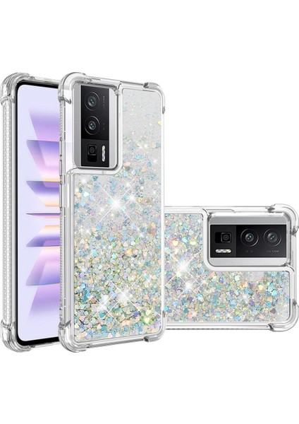 Xiaomi Poco F5 Pro Darbeye Sıvı Temizle Akan Tpu Sevimli Telefon Kılıfı (Yurt Dışından) fiyatları