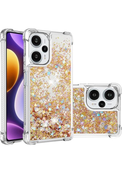 Xiaomi Poco F5 5g Tpu Koruyucu Quicksand Sıvı Temizle Telefon Kılıfı (Yurt Dışından) fırsatları