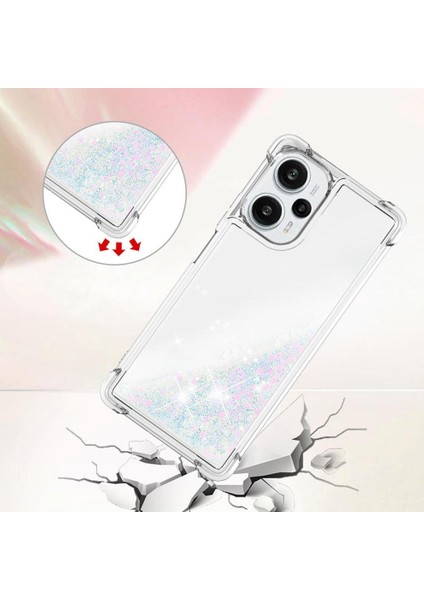 Xiaomi Poco F5 5g Tpu Koruyucu Quicksand Sıvı Temizle Telefon Kılıfı (Yurt Dışından) fırsatları