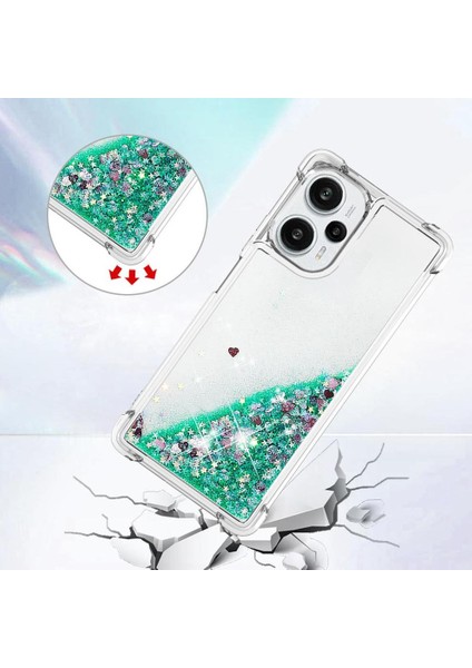 Xiaomi Poco F5 5g Tpu Koruyucu Quicksand Sıvı Temizle Telefon Kılıfı (Yurt Dışından) modelleri