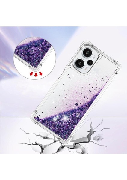 Xiaomi Poco F5 5g Tpu Koruyucu Quicksand Sıvı Temizle Telefon Kılıfı (Yurt Dışından) fiyatları