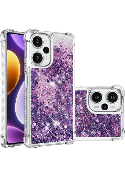 Xiaomi Poco F5 5g Tpu Koruyucu Quicksand Sıvı Temizle Telefon Kılıfı (Yurt Dışından) fırsatları