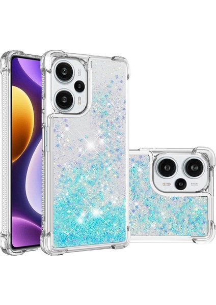 Xiaomi Poco F5 5g Tpu Koruyucu Quicksand Sıvı Temizle Telefon Kılıfı (Yurt Dışından) modelleri