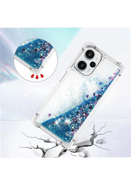 Xiaomi Poco F5 5g Tpu Koruyucu Quicksand Sıvı Temizle Telefon Kılıfı (Yurt Dışından) fırsatları