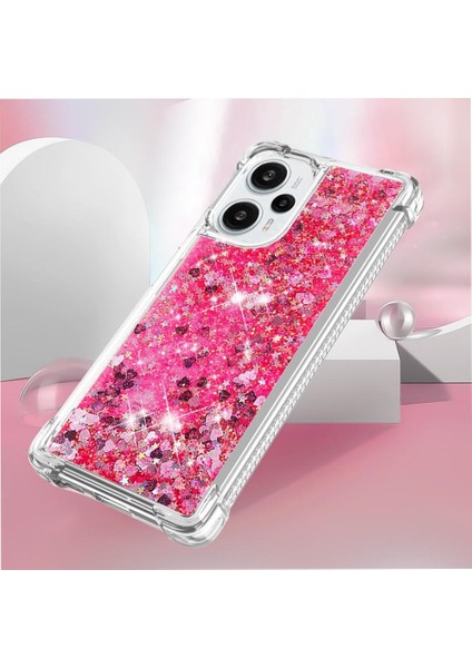 Xiaomi Poco F5 5g Tpu Koruyucu Quicksand Sıvı Temizle Telefon Kılıfı (Yurt Dışından) modelleri