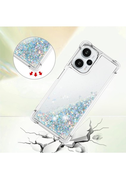 Xiaomi Poco F5 5g Tpu Koruyucu Quicksand Sıvı Temizle Telefon Kılıfı (Yurt Dışından) fırsatları