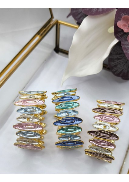 Çok Renkli Modern Mineli Tasarım Bileklik