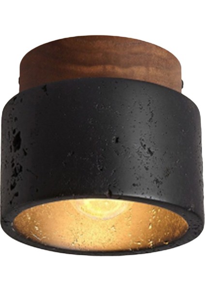 Japon Tarzı Wabi-Sabi Tavan Işık E27 Mutfak Koridor Oturma Odası Için Üç Renk Karartma (Yurt Dışından)