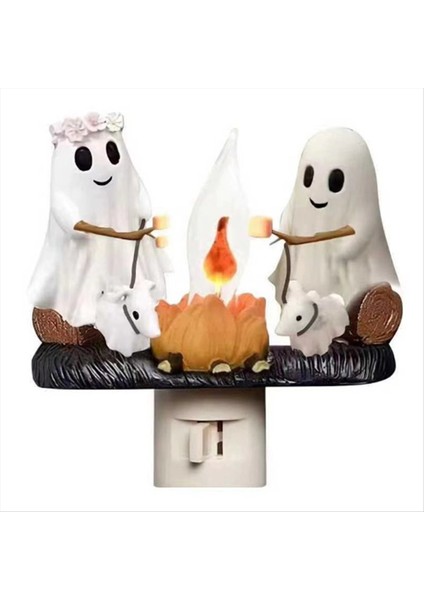 Hayalet Kamp Ateşi Gece Işığı Hayalet Kamp Ateşi Titreşim Hayalet Cadılar Bayram (Yurt Dışından)