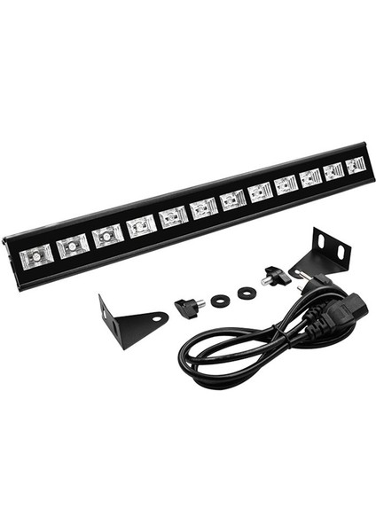 12PCS Uv Hat Işık Duvar Yıkayıcı Işık Cadılar Bayramı Taşkın Floresan Işık Aşama (Yurt Dışından)