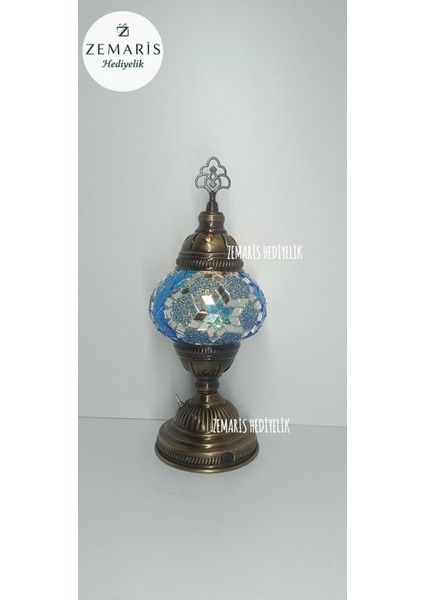 El Yapımı Şarjlı Masa Lambası Abajur