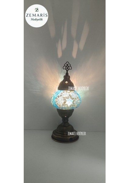 El Yapımı Şarjlı Masa Lambası Abajur modelleri