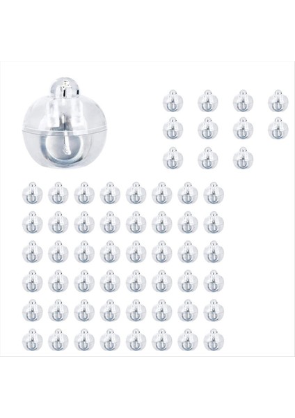 60PCS LED Balon Işıkları, Mini LED Işık Sıcak Beyaz, Kağıt Fener Için LED Balon Işığı, Balon Işığı, Doğum Günü Partisi (Yurt Dışından)