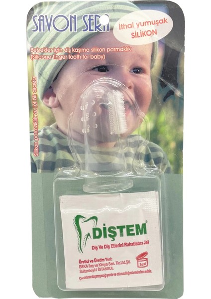 Silikon Parmak Diş Kaşıyıcı ve Jeli fırsatları