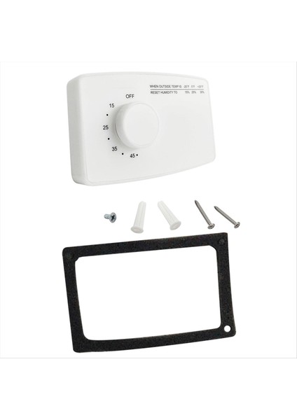4655 Dijital Kontrol Humidistat Kontrol Anahtarı Tüm Ev Kanalı Veya Duvara Monte Edilmiş Nemlendirici Kontrolü Humidistat 110V (Yurt Dışından)