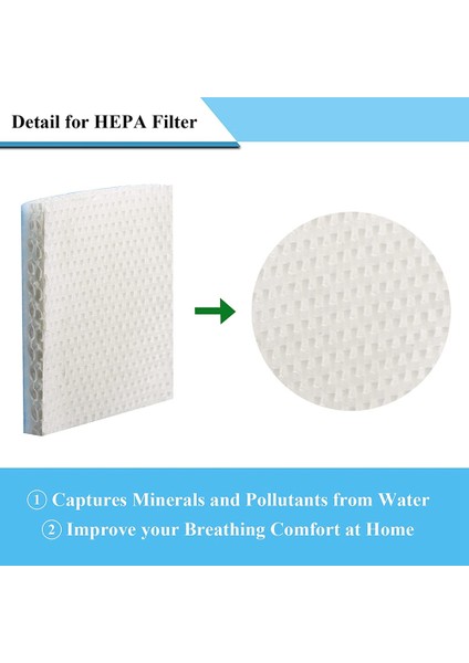 4pcs HFT600 Nemlendirici Filtreler T Honeywell Kulesi Nemlendirici HEV615 HEV620 Için Uyumludur, HFT600T ile Karşılaştır (Yurt Dışından) fiyatları