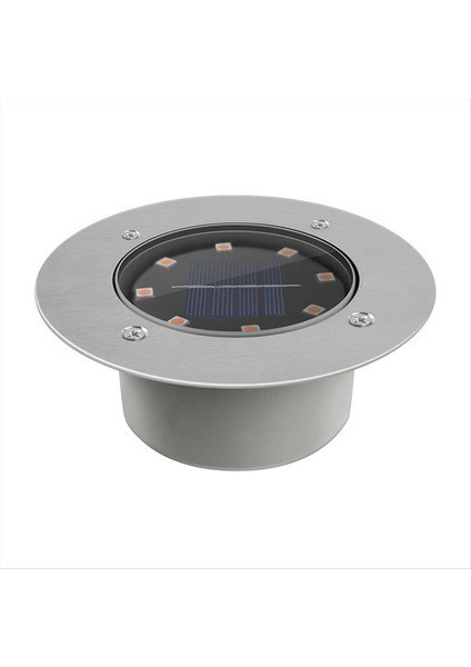 Güneş Zemin Işıkları Dış Mekan Güneş Su Geçirmez LED Işık Bahçe Bahçesi Adım ve Geçit Sıcak Beyaz LED Güneş Işıkları (Yurt Dışından)