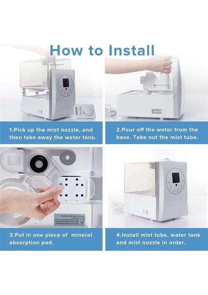 Levoit Için LV600HH Nemlendirici Mineral Emme Ped 20 Paket Inatçı Mineral Oluşturma (Yurt Dışından) modelleri