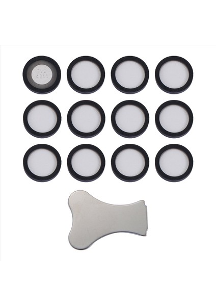 12 Paketi Ultrasonik Sis Üreticisi Fogger Seramik Diskleri Nemlendirici Parçalar Için Cap Aracı ile Dönüştürücü Diskler (Yurt Dışından)