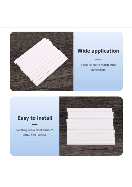 Nemlendirici Pamuklu Çubuklar, Nemlendirici Doldurma Çubuğu Taşınabilir Kişisel USB Mini Nemlendirici Filtre Yedek Elemanları 10 Adet (Yurt Dışından) modelleri