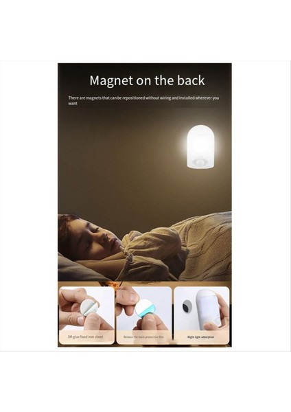 Kare LED Sensör Işık Küçük Masa Lambası Yurt Başucu Gece Işığı Taşınabilir Acil Gece Işığı (Yurt Dışından) fiyatları