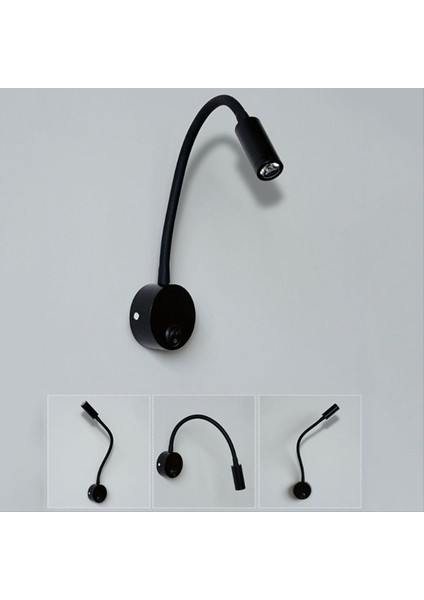 6pcs Başucu Çalışma Çalışması Okuma Lambası Duvar Lambası Aplikleri 3W LED Kitap Lambası Duvar Gece Lambası Yatak Odası Yurt Için LED (Yurt Dışından) modelleri