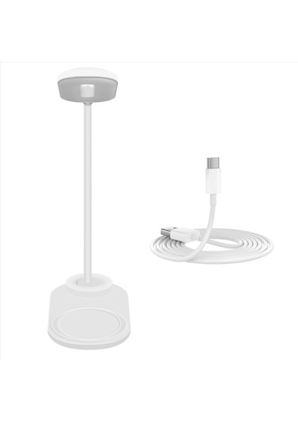 Kablosuz Şarj Cihazı ile Dimmable LED Masa Lambası, Kablosuz Şarj Masası Işık Esnek Döndürme Pres Kontrol Gece Işığı (Yurt Dışından) fiyatları