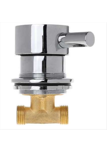G1/2inch Sıcak ve Soğuk Su Karıştırma Valfı Termostatik Mikser 2 Inç ve 1 Çıkış Musluğu Duş Odası (Yurt Dışından)