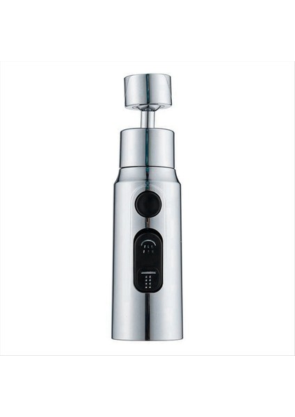 Döner Mutfak Musluğu Çok Fonksiyonlu Sıyırıcı Evrensel Sıçrama Koşullu Bubble Maker Booster Genişletici Su Nozumu (Yurt Dışından)