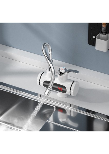 Elektrikli Sıcak ve Soğuk Su Isıtıcı Musluğu Hızlı Isıtma Musluk Su Isıtıcı Musluk Konektör For Musluk 3000W Us Fiş (Yurt Dışından) fırsatları