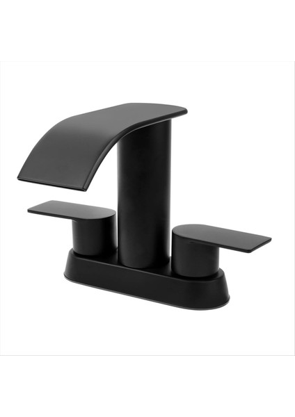 Şelale Banyo Musluğu, Banyo Lavabo Musluğu, Paslanmaz Çelik Kurşunsuz 2 Saplı Musluk Yıkama Havzası 2 Veya 3 Delik (Yurt Dışından)