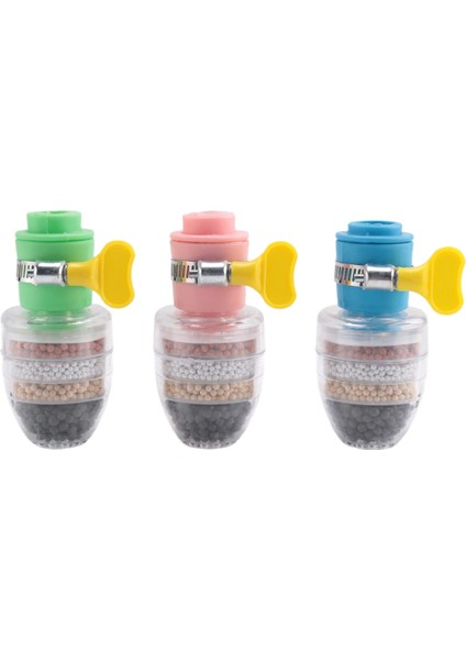 3pcs Ana Sayfa Mutfak Su Yumuşatıcı Filtrasyon Kartuş Musluk Arıtıcı Musluk Musluk Su Arıtörü Filtresi (Yurt Dışından)