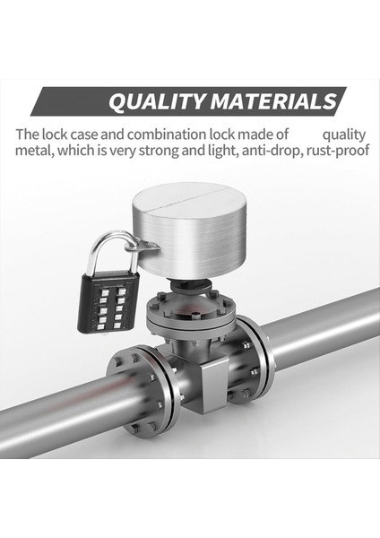 Kapı Valf Kilitleme Cihazı (2 Set) Hortum Önlük Kilidi Açık Musluk, Kapı Topuzu Için Su Musluk Kilidi, Dış Bahçe, Yağ, Yağ (Yurt Dışından) indirimleri