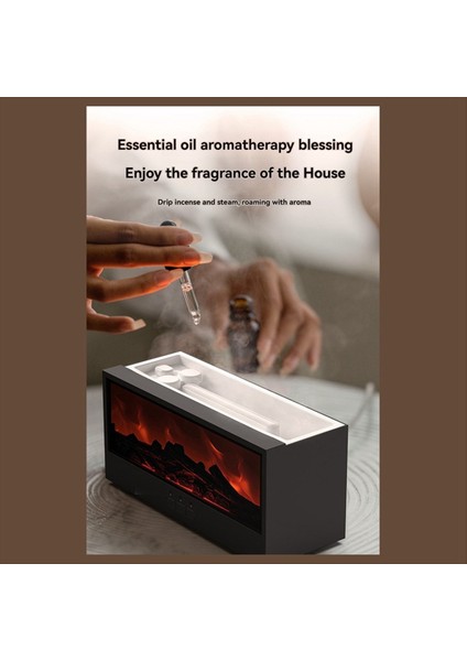 Flame Esansiyel Yağ Difüzörü 3dflame Şömine Aromaterapi Makinesi Renkli Nemlendirici Yatak Odası Için Remotecontrol By B (Yurt Dışından) modelleri