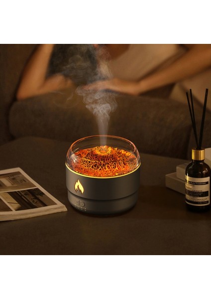 Esansiyel Yağ Difüzör Ev Kilit Odası Siyah 1h 2h 5h-Timer Ultrasonik Nemlendirici ile Ev Kuzusu (Yurt Dışından) fiyatları