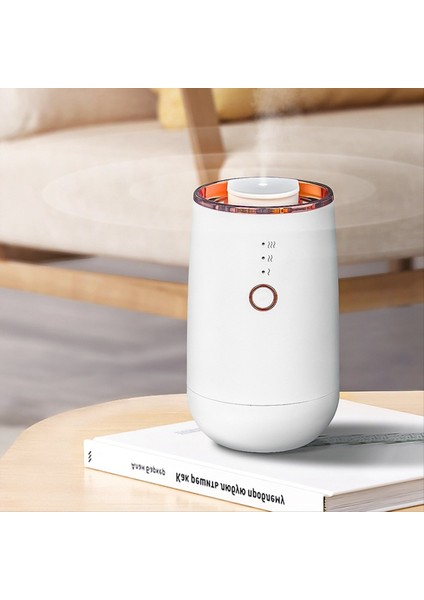 Susuz Esansiyel Yağ Aromaterapi Difüzör Ofis Masaüstü Portatif Elektrik Spa Ev Mini Araba Sprey Zamanlama Beyaz (Yurt Dışından) modelleri