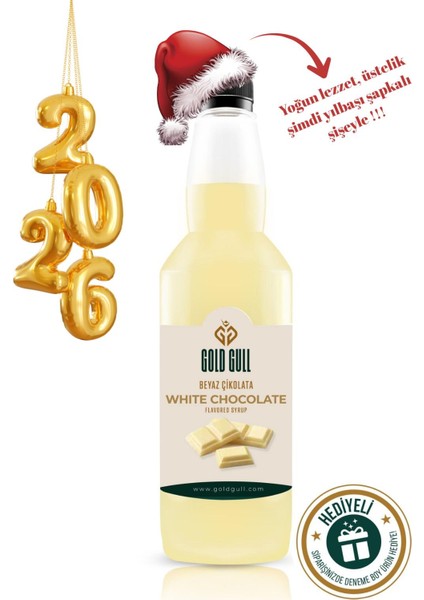 Beyaz Çikolata Aromalı Kahve ve Meyve Şurubu