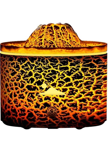 USB Volkan-Alt Air Mini Nemlendirici Aromaterapi Makinesi Koku Sisi Ortam Gecesi Işığı Için Uçucu Yağ Difüzörü (Yurt Dışından)