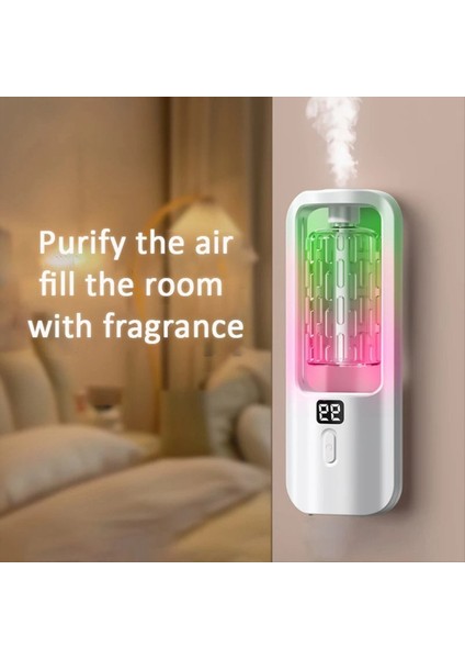 Aroma Difüzör Kokusu Esansiyel Yağı Aromaterapi Makinesi Duvar Monte Nemlendirici Makine Hava Spreyi Yatak Odası Tuvalet (Yurt Dışından) fiyatları