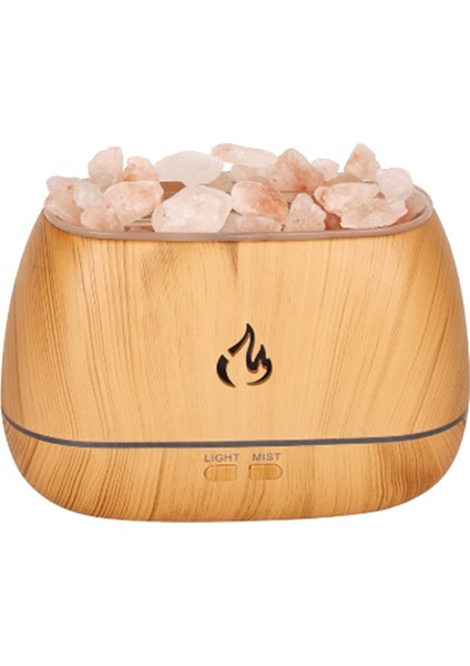 Aroma Difüzör Ultrasonik USB Hava Nemlendiricisi 3D Flame Difüzör Uçucu Yağlar Difüzör Aromaterapi Hava Fazı A (Yurt Dışından)