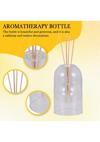Depolama Kapları Difüzör Şişeleri Aromaterapi Difüzör Şişesi Modern Difüzör Cam Şişe Esansiyel Yağ Organizatörleri, Bir (Yurt Dışından) fırsatları