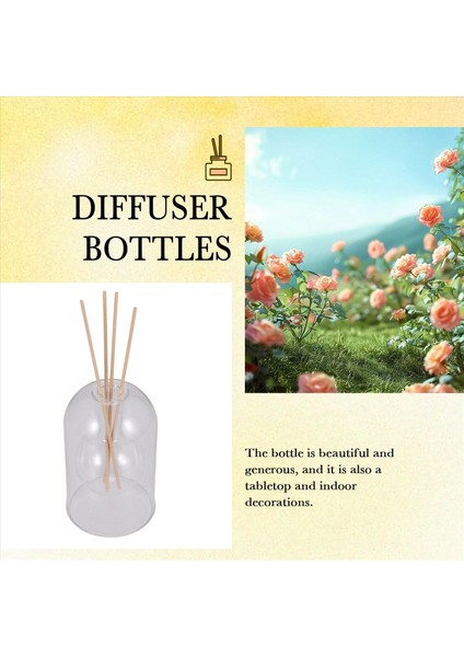 Depolama Kapları Difüzör Şişeleri Aromaterapi Difüzör Şişesi Modern Difüzör Cam Şişe Esansiyel Yağ Organizatörleri, Bir (Yurt Dışından) indirimleri