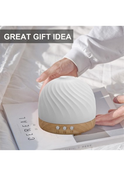 300ML Aromaterapi Makinesi Sessiz Uçucu Yağ Difüzör Atomizasyon Hava Nemlendirici Yatak Odası Ofisi Ab Fişi (Yurt Dışından) fırsatları