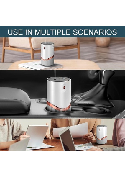 Aromaterapi Difüzör Susuz Esansiyel Yağ Difüzör Taşınabilir Aroma Difüzör Anti Döküm ve Otomatik Kapalı Fonksiyon, C (Yurt Dışından) indirimleri