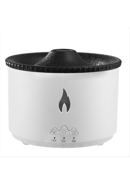 Duman Halkası Volkanik Alev Difüzör 360ML Aromaterapi Esansiyel Yağ Difüzör Hava Nemlendiricisi Noel Si (A) Ab Fişi (Yurt Dışından) indirimleri