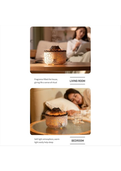 Lava Aromaterapi Hava Hemerileştiricileri Yatak Odası Ofisi Için Ortam Işık Difüzörlü Iletim Yağı Difüzör Us Fişi (Yurt Dışından) indirimleri