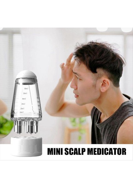 2pcs Kafa Derisi Aplikatör Sıvı Tarak Portatif Kafa Derisi Masaj Tarağı ile Silindir Topu Uçucu Yağ Saç Bakım Cihazı, Beyaz (Yurt Dışından) indirimleri