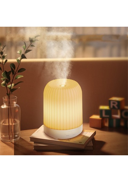 250ML Aromaterapi Makinesi LED Işık Nemlendiricisi USB Sessiz Uçucu Yağ Difüzör Gece Işık Hava Nemlendirici, B (Yurt Dışından) modelleri