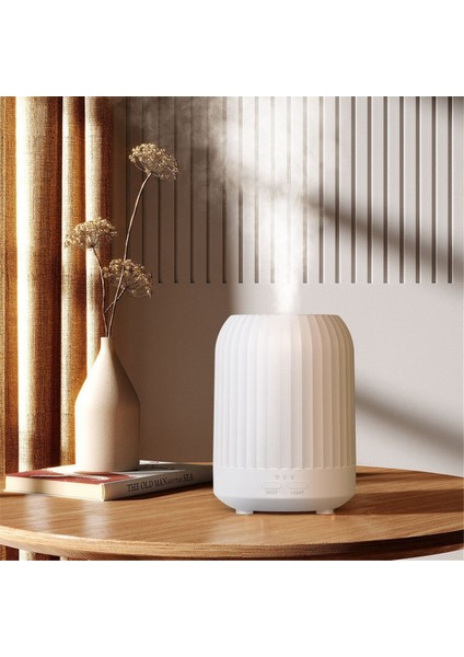 250ML Aromaterapi Makinesi LED Işık Nemlendiricisi USB Sessiz Uçucu Yağ Difüzör Gece Işık Hava Nemlendirici, B (Yurt Dışından) indirimleri